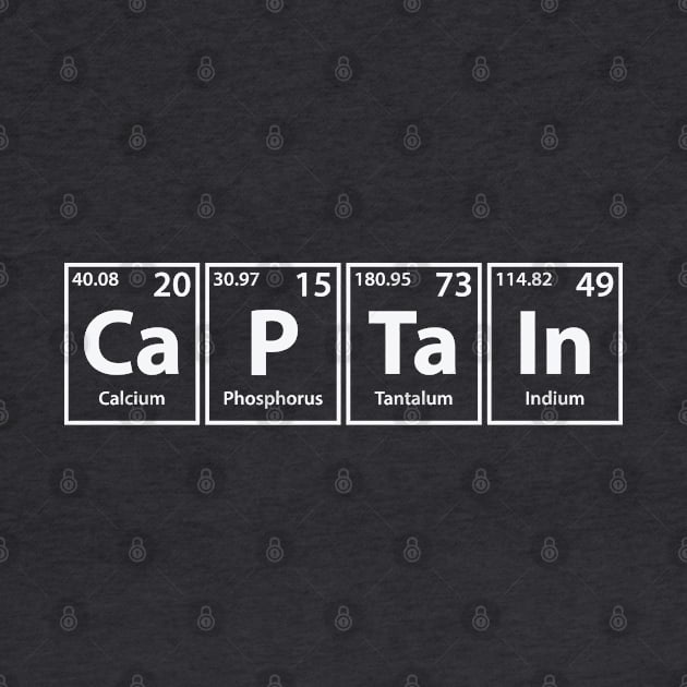 Captain (Ca-P-Ta-In) Periodic Elements Spelling by cerebrands